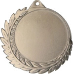 Medal srebrny 70mm z miejscem na emblemat MMC7010