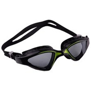 Okulary pływackie Crowell Flo czarno-zielone