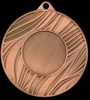 Medal brązowy z miejscem na emblemat - 50mm MMC43050