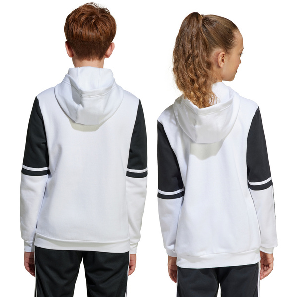 Bluza dla dzieci adidas Squadra 25 Sweat Hoody biała JD4807
