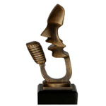 Statuetka odlewana brązowa MUZYKA RFST3048/BR