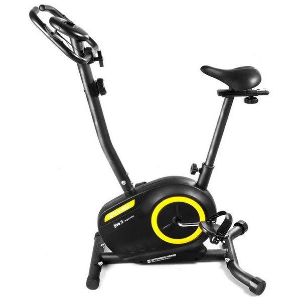 Rower magnetyczny Spokey JIVE czarno-żółty 85 x 49 x 112 cm