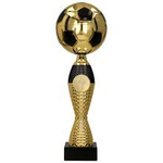 Puchar Tryumf 4219 metalowy złoto-czarny Piłka Nożna