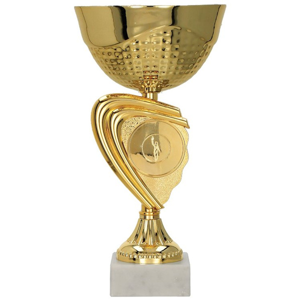 Puchar Tryumf 9265C metalowy złoty okolicznościowy