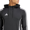 Bluza męska adidas Tiro 24 Training Hooded czarna IJ9957