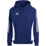 Bluza męska adidas Tiro 24 Sweat Hooded niebieska IR7546