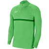 Bluza dla dzieci Nike Dri-FIT Academy 21 Drill Top zielona CW6112 362