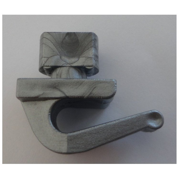 Haczyk zaczep do mocowania siatki Yakimasport STANDARD czarny 32x23x16 mm