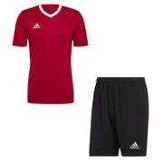 Komplet sportowy adidas Entrada 22 czerwony/czarny H61736/H57504