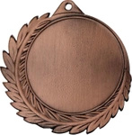 Medal brązowy 70mm z miejscem na emblemat MMC7010