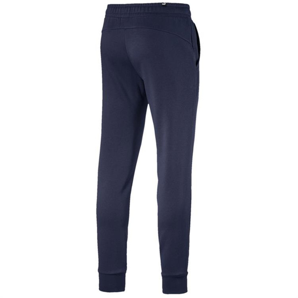 Spodnie męskie Puma ESS Logo FL CL granatowe 851753 06