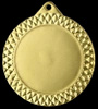 Medal złoty z miejscem na emblemat - 70mm MMC1270
