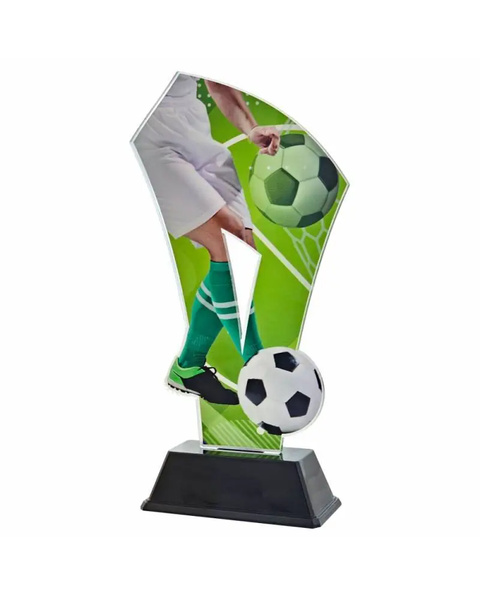 Statuetka plexi Piłka nożna 22cm