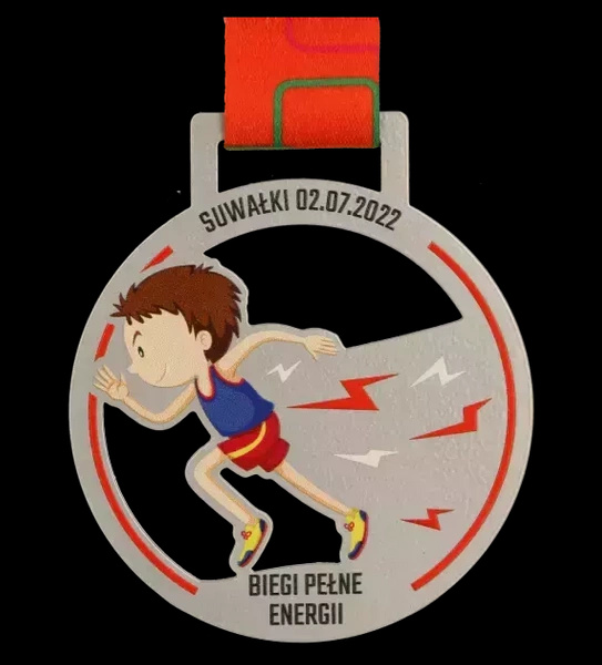 LaserCut Medale z nadrukiem 3D