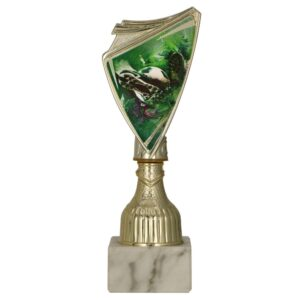 Trofeum plastikowe złote PIŁKA NOŻNA 9297/SOC2-A