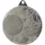 Medal srebrny 50mm z miejscem na emblemat 25mm ME0150