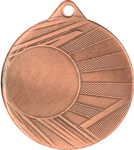 Medal 50mm brązowy z miejscem na emblemat ME006