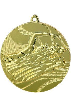 Medal Tryumf MMC2750S złoty sportowy pływanie