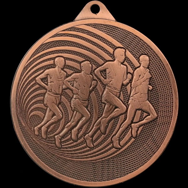 Medal 70mm brązowy- Bieganie - MMC3071