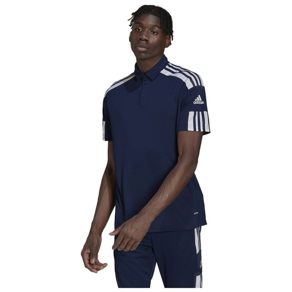 Koszulka męska adidas Squadra 21 Polo Shirt granatowa