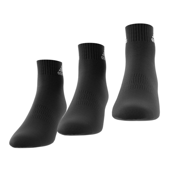 Skarpety adidas czarne 3pak Thin and Light Ankle Socks IC1282