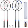 Zestaw do badmintona SMJ sport TL001 rakietki, lotki, słupki