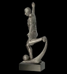 Statuetka odlewana 29cm - PIŁKA NOŻNA - RFST3029/S