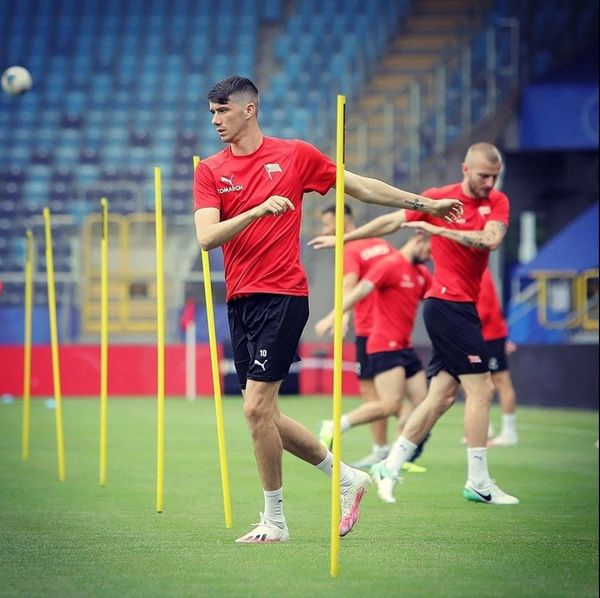 10x Tyczka treningowa i slalomowa 170 cm tyczki Żółty