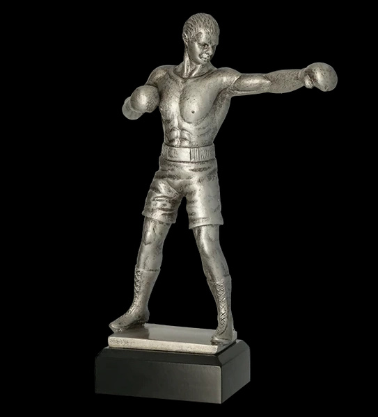 Statuetka odlewana 25cm - BOKS - RFST3034/S