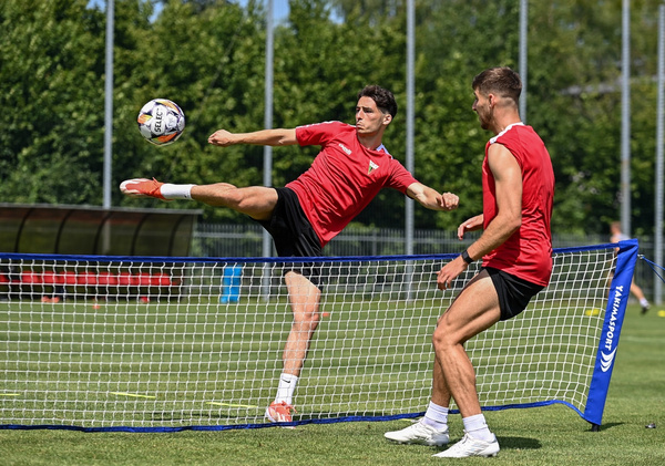 Zestaw do siatkonogi, siatkonoga na naturalną murawę