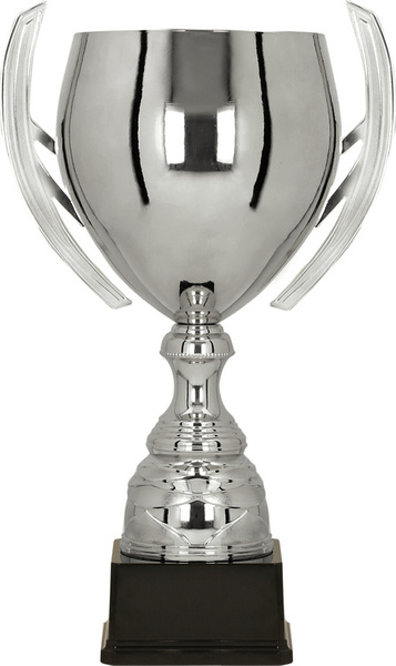 Puchar metalowy srebrny - BATIKAS H-42cm, R-160mm 1062D