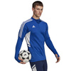Bluza męska adidas Condivo 22 Training 1/2 zip niebiesko-biała HA6271