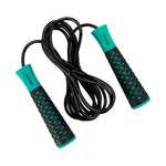 Skakanka z łożyskami Spokey Candy Rope czarno-zielona 943631