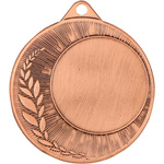 Medal 40mm brązowy z miejscem na emblemat ME0240