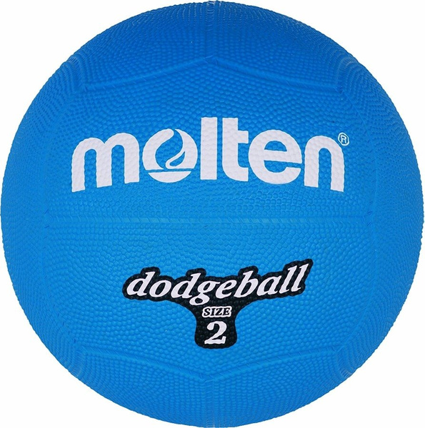 DB2-B Piłka gumowa Molten dodgeball size 2