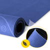 Mata do ćwiczeń fitness, jogi 183x61cm1,5mm niebieska