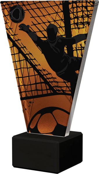 Trofeum szklane 15cm - PIŁKA NOŻNA - VL1-D/SOC4/BK