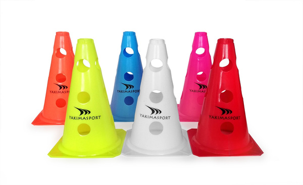 Pachołek z otworami 23cm Różowy