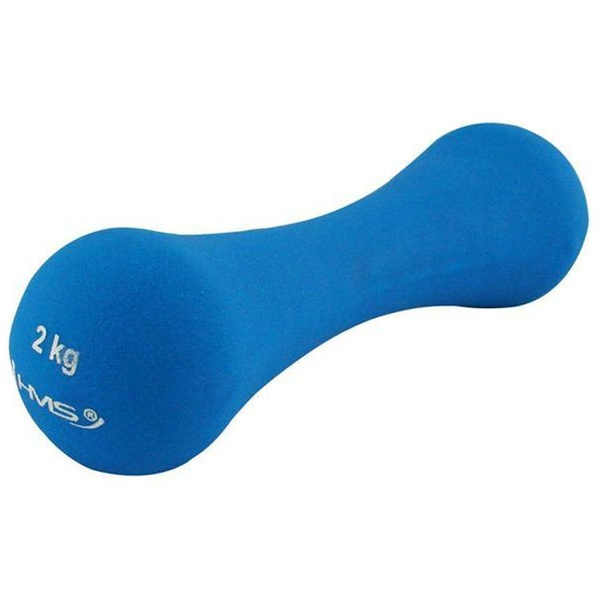 HMS ciężarki żeliwne pokryte neoprenem 1x2kg 17-6-134