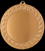 Medal brązowy 70mm z miejscem na emblemat MMC7074