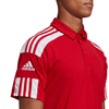 Koszulka męska adidas Squadra 21 Polo czerowna GP6429