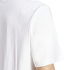Koszulka męska adidas ESSENTIALS biała bawełniana