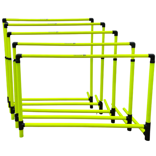 Płotek treningowy regulowany 68cm-106cm zestaw 5szt.