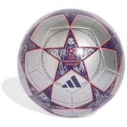 Piłka nożna adidas UCL Club 25/26 League Stage srebrna