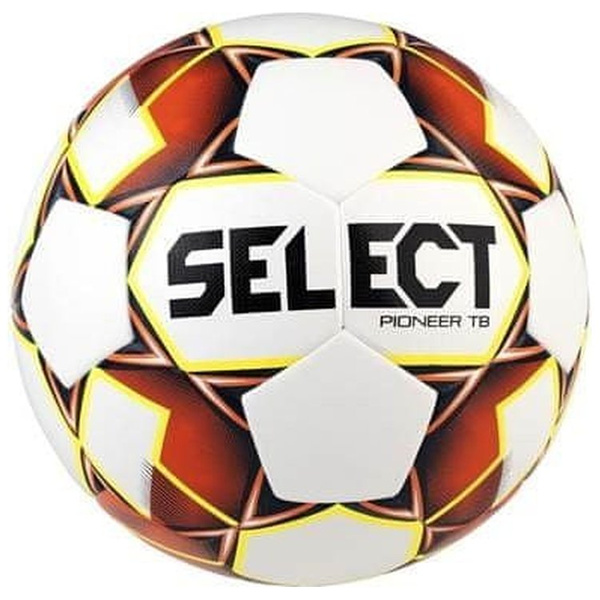 Piłka nożna Select Pioneer TB Biało-pomarańczowa