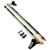 Kije Nordic Walking Spokey Rubble zielono-czarne