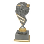 Statuetka odlewana srebrna, sportowy SS1733-02