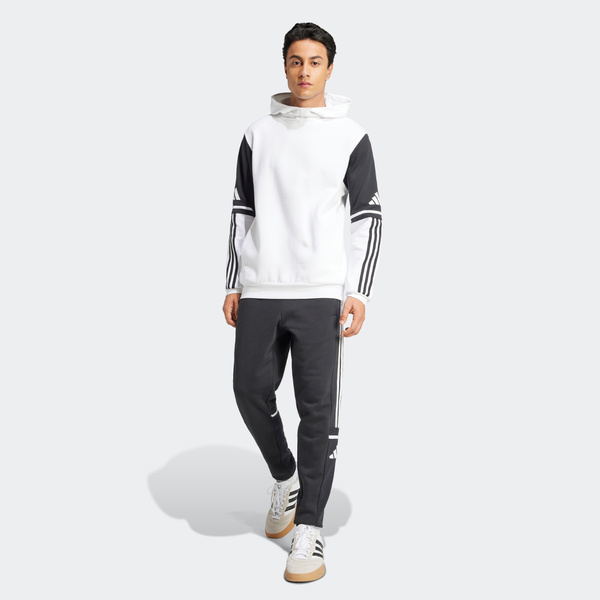 Bluza męska adidas Squadra 25 Sweat Hoody biało-czarna JD2976