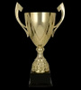 Puchar metalowy złoty DARKA 40cm 3133D