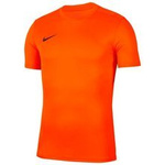 Koszulka męska Nike Dri-FIT Park VII pomarańczowa sportowa, piłkarska Slim-Fit